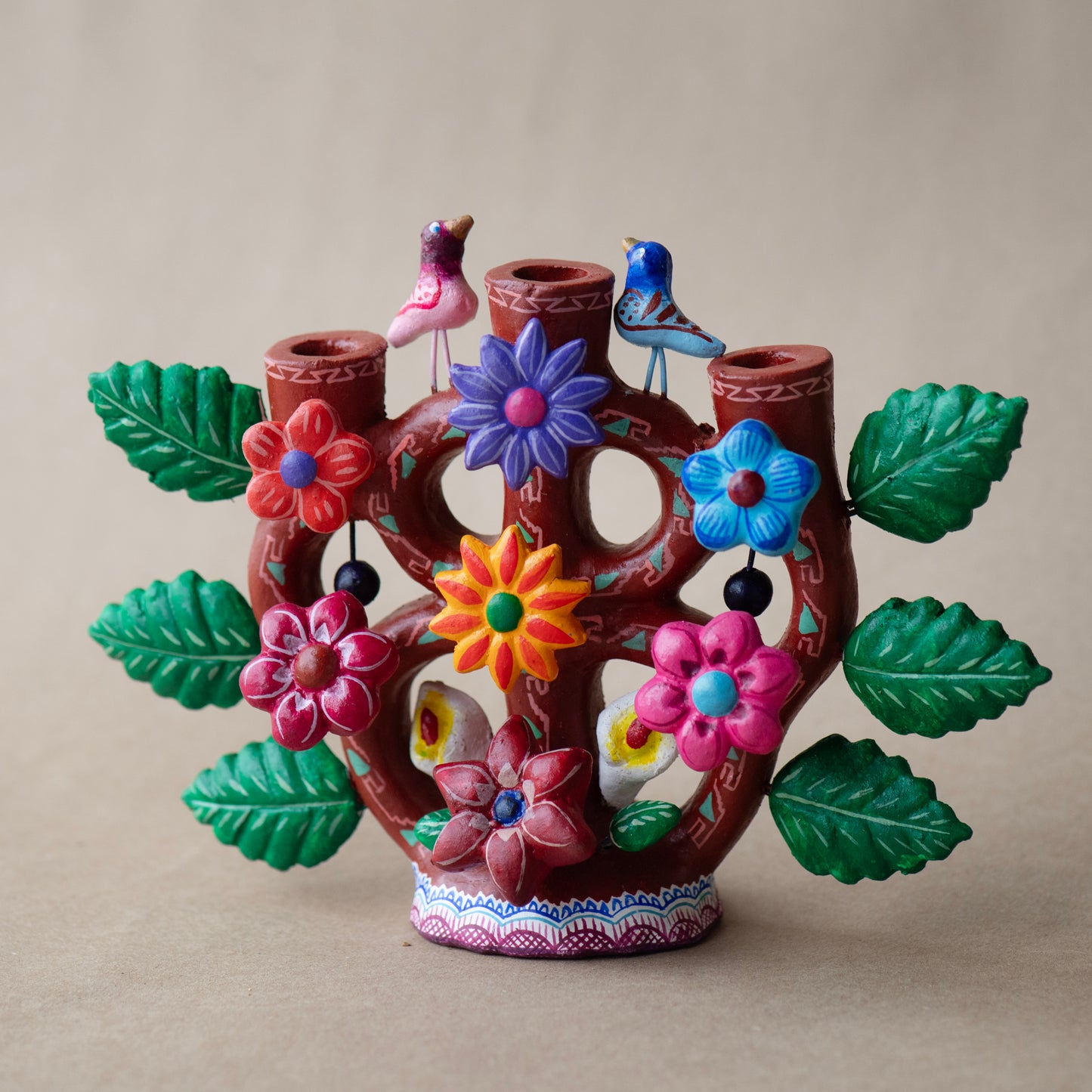 Candelero de flor