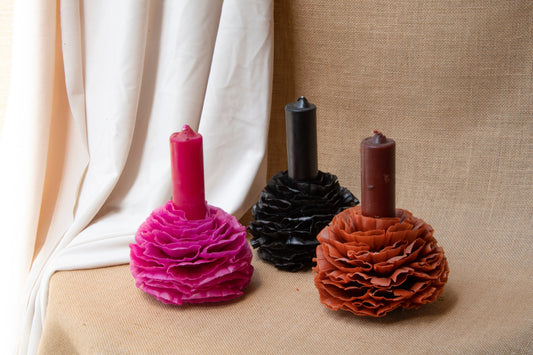 Velas flor
