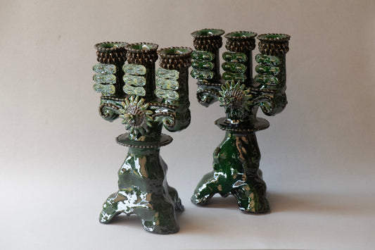 Par de candelabros