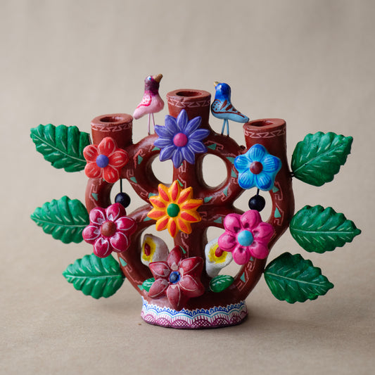 Candelero de flor
